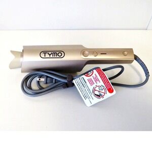TYMC Curl Pro Automatic Curling Wand Long Barrel Curling Iron Metallic Gold